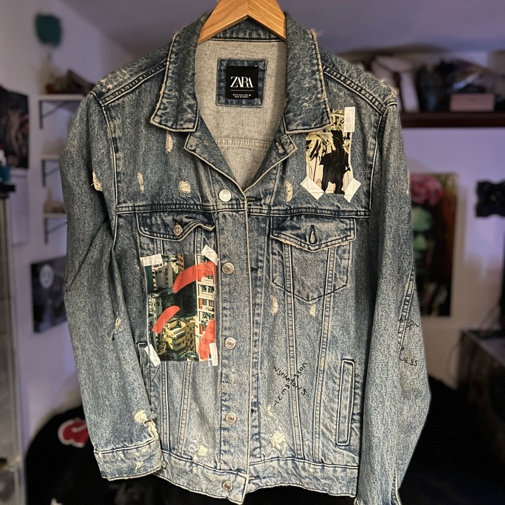 Rare Zara Jean Jacket